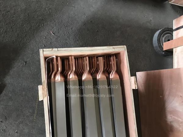 Titanium cladding copper bar package Titanium cladding copper bar package